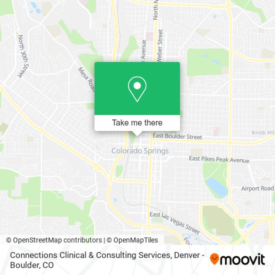 Connections Clinical & Consulting Services map