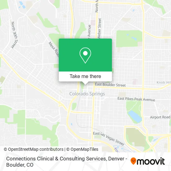 Connections Clinical & Consulting Services map