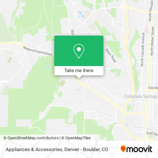 Appliances & Accessories map
