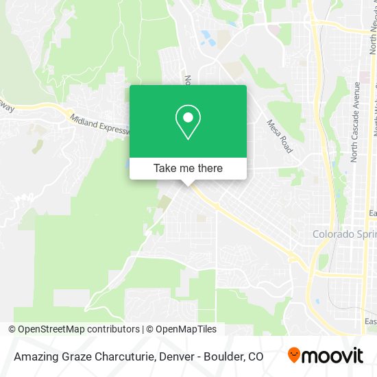 Amazing Graze Charcuturie map