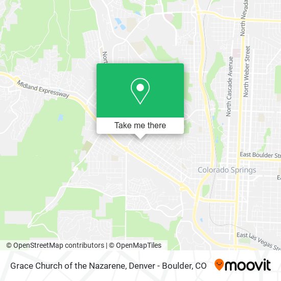 Grace Church of the Nazarene map