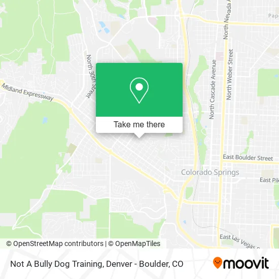 Not A Bully Dog Training map