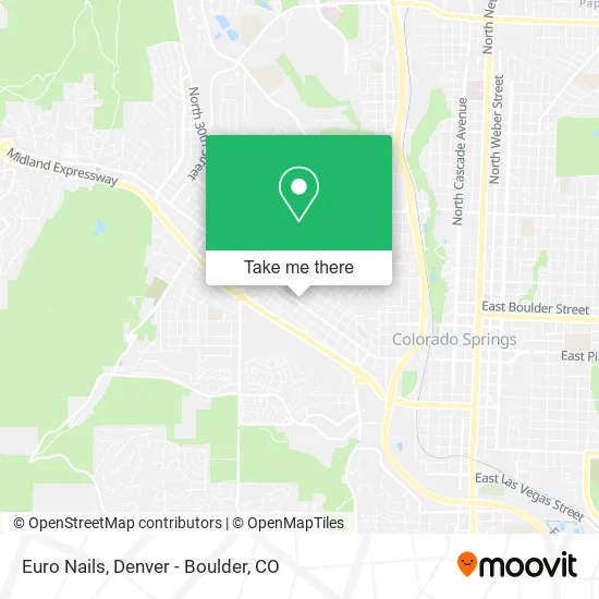 Euro Nails map