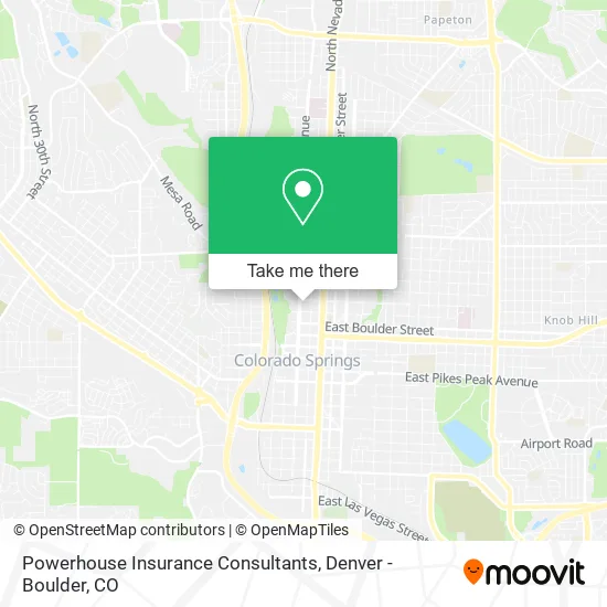 Powerhouse Insurance Consultants map