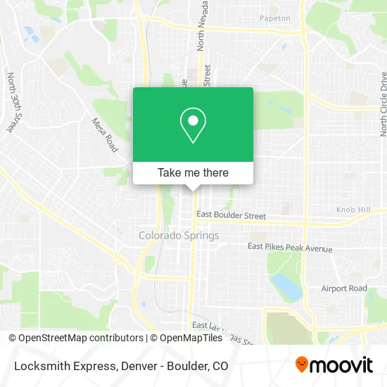 Locksmith Express map
