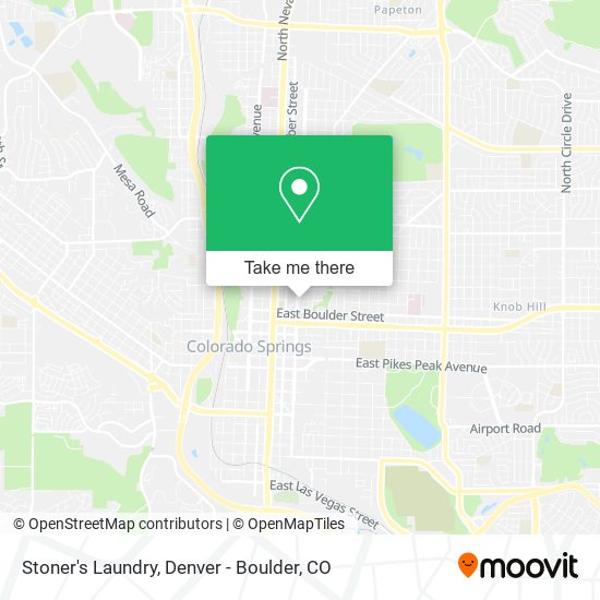 Stoner's Laundry map