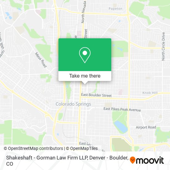 Shakeshaft - Gorman Law Firm LLP map