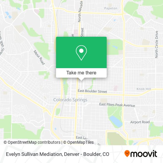 Evelyn Sullivan Mediation map