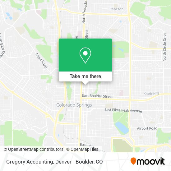 Gregory Accounting map