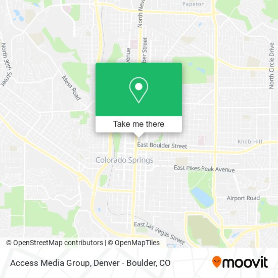 Mapa de Access Media Group