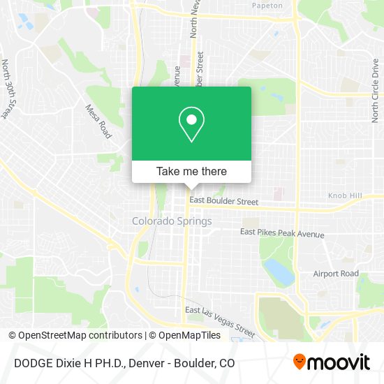 DODGE Dixie H PH.D. map