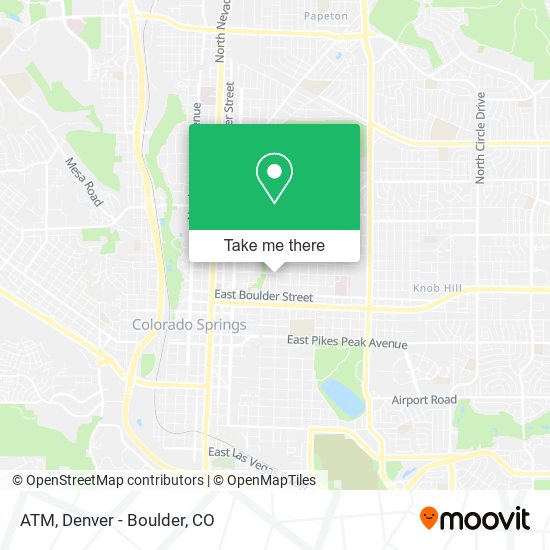 Mapa de ATM