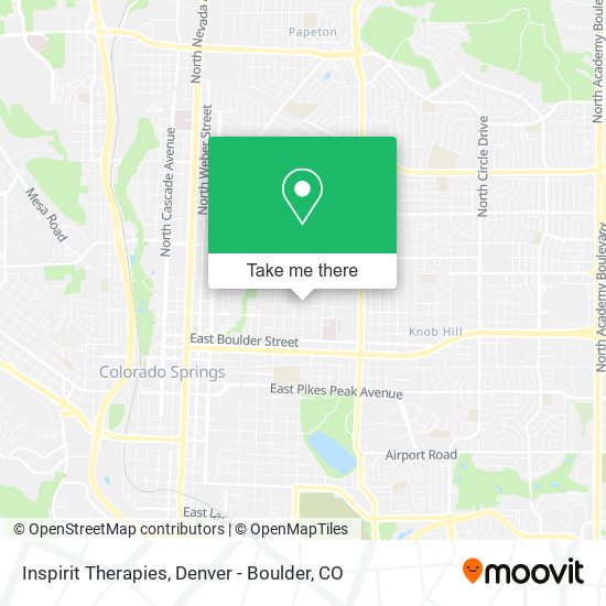 Mapa de Inspirit Therapies