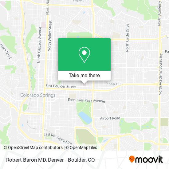 Robert Baron MD map
