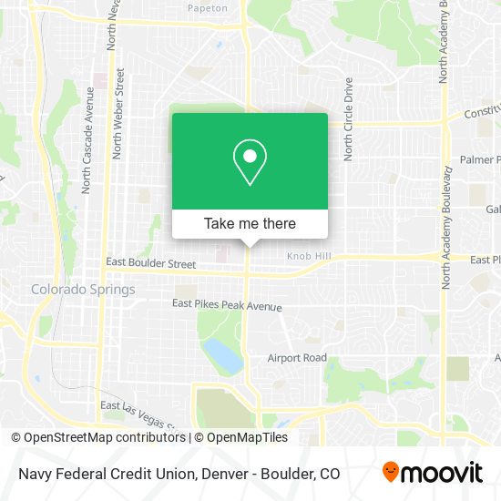Navy Federal Credit Union map
