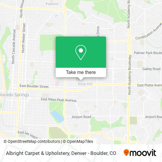 Mapa de Albright Carpet & Upholstery