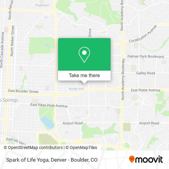 Spark of Life Yoga map