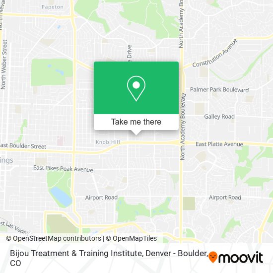 Bijou Treatment & Training Institute map