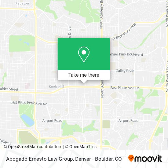 Abogado Ernesto Law Group map