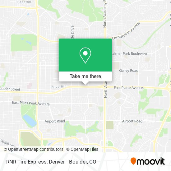 RNR Tire Express map
