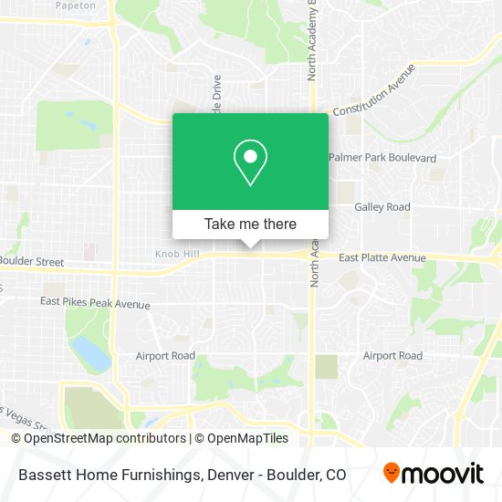 Mapa de Bassett Home Furnishings