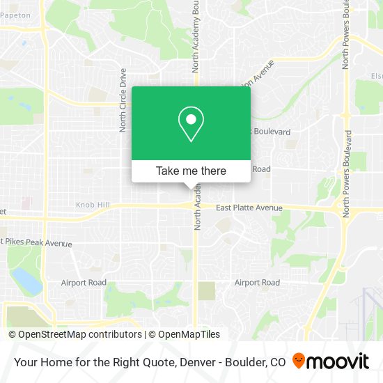 Mapa de Your Home for the Right Quote