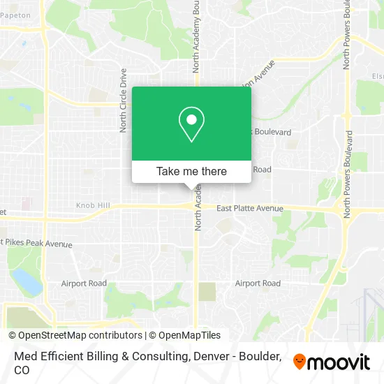 Med Efficient Billing & Consulting map
