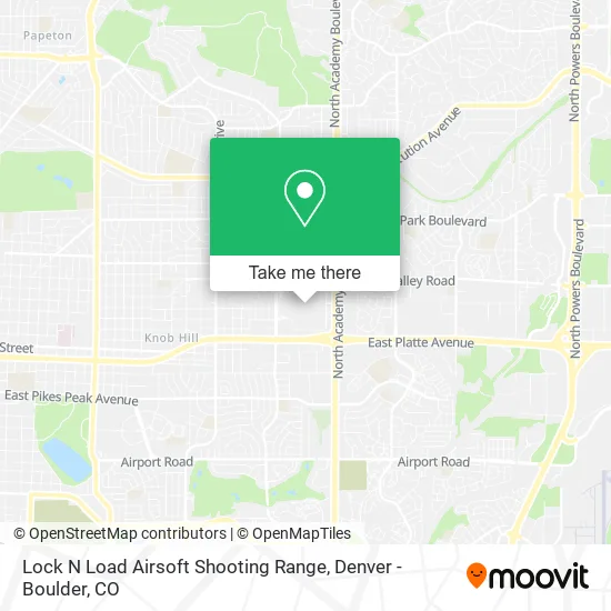 Lock N Load Airsoft Shooting Range map