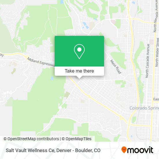 Mapa de Salt Vault Wellness Ce