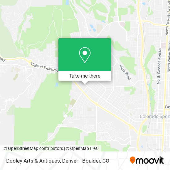 Dooley Arts & Antiques map