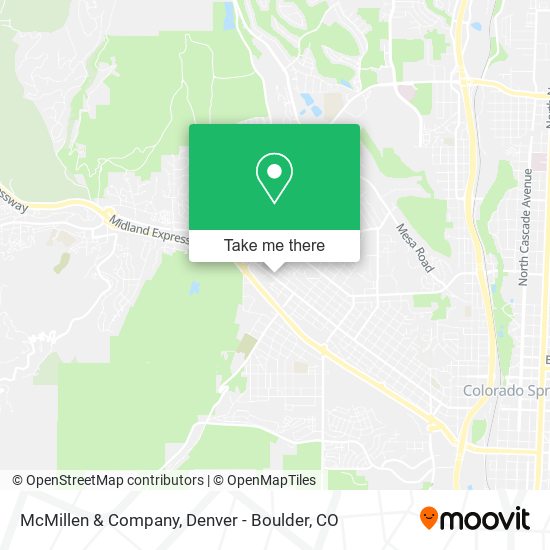 Mapa de McMillen & Company