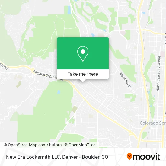 New Era Locksmith LLC map