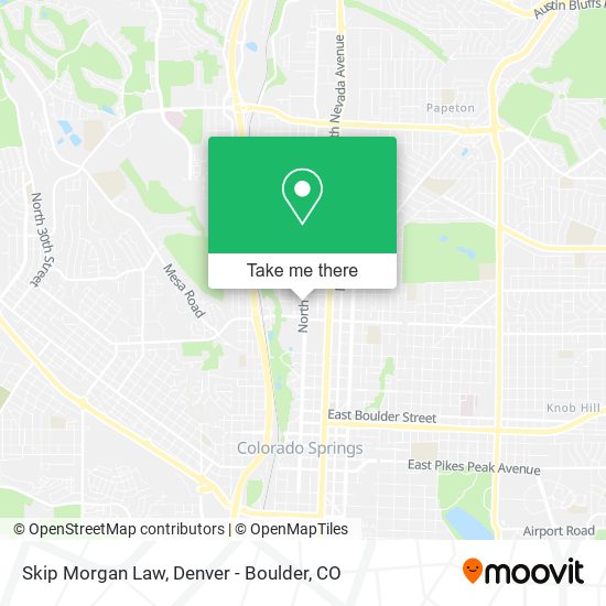Mapa de Skip Morgan Law