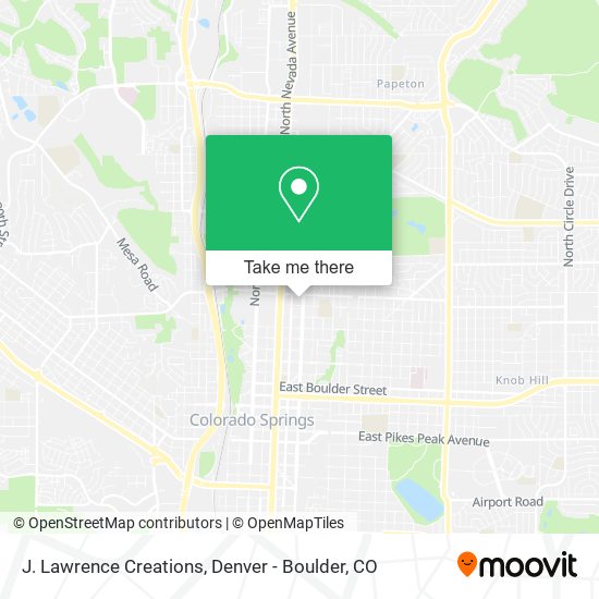 J. Lawrence Creations map