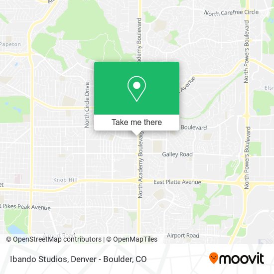 Ibando Studios map