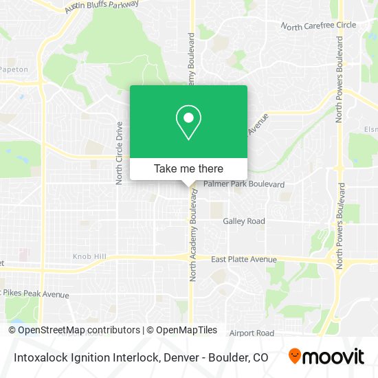 Intoxalock Ignition Interlock map