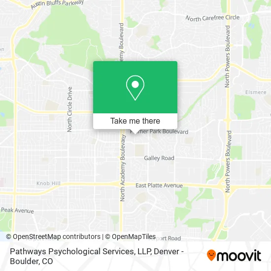 Pathways Psychological Services, LLP map
