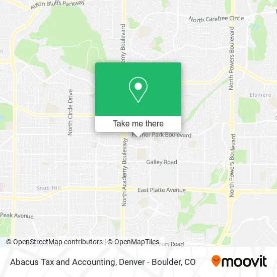Abacus Tax and Accounting map
