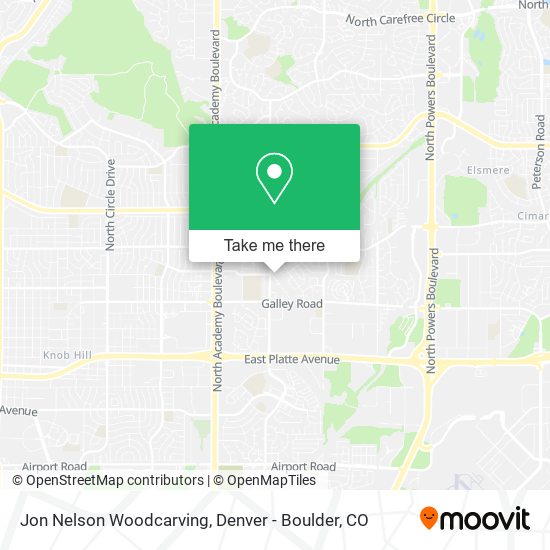 Jon Nelson Woodcarving map