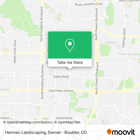 Hermec Landscaping map