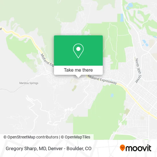 Gregory Sharp, MD map