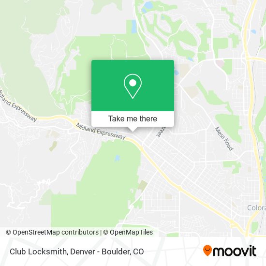 Mapa de Club Locksmith
