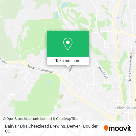 Dairyair Dba Cheezhead Brewing map