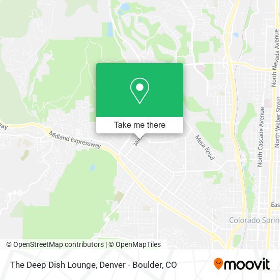 Mapa de The Deep Dish Lounge