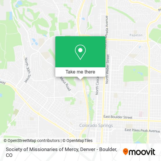 Mapa de Society of Missionaries of Mercy