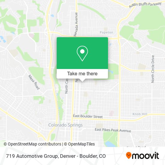 719 Automotive Group map