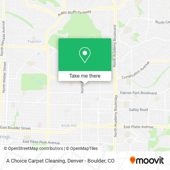Mapa de A Choice Carpet Cleaning