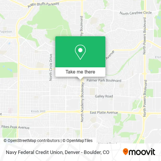 Navy Federal Credit Union map