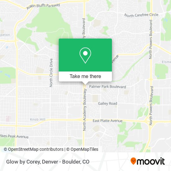 Glow by Corey map