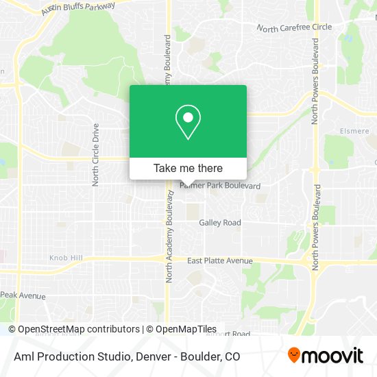 Aml Production Studio map